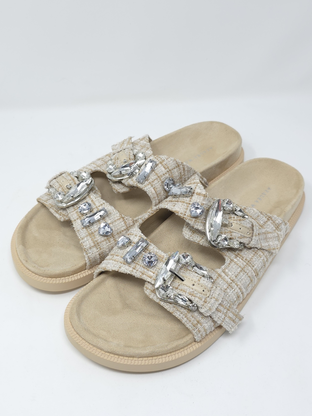 ✨ Azalea Wang "Dontae" Embellished Sandal ✨